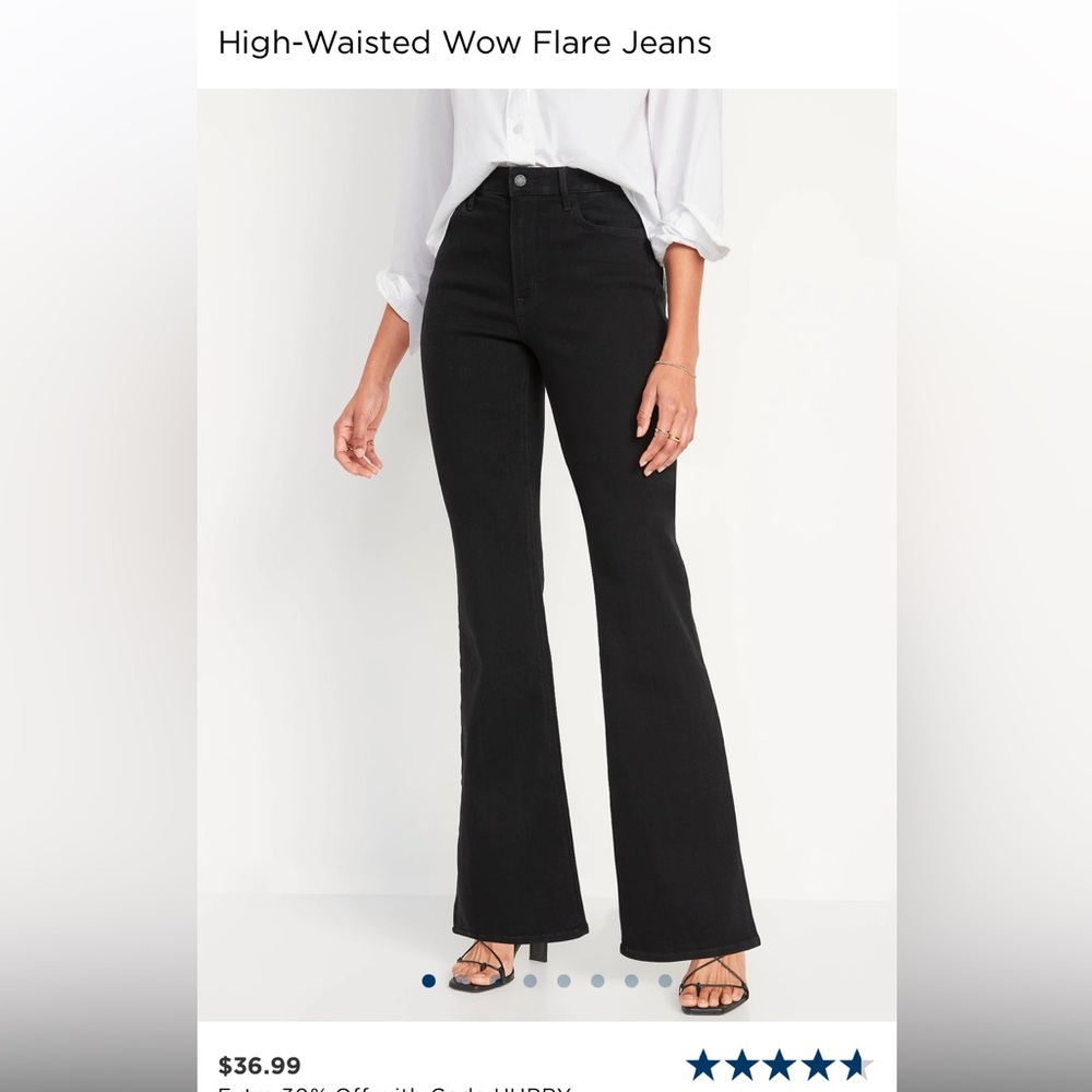 Old Navy High Waist Flare Jean